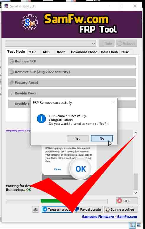 Samsung FRP Tool 2023 android 12 without box